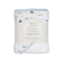 Load image into Gallery viewer, All4Ella Organic Hooded Baby Towel