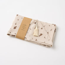 Load image into Gallery viewer, Over the Dandelions Hooded Towel with Tassel