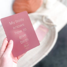 Load image into Gallery viewer, Jenise Pregnancy and Labour Affirmation Cards