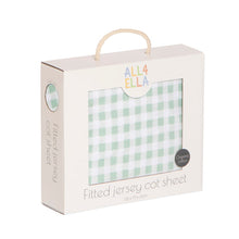 Load image into Gallery viewer, All4Ella Organic Fitted Jersey Sheets