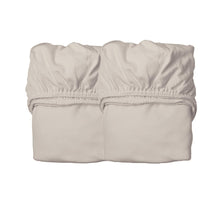 Load image into Gallery viewer, Leander Cot Sheets Organic - 2 pcs - Cappuccino
