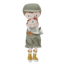 Load image into Gallery viewer, Little Dutch Cuddle Doll Farmer Jim & Chicken