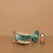 Load image into Gallery viewer, Little Dutch Wooden Toy Plane
