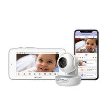 Load image into Gallery viewer, Oricom 5” Smart HD Touchscreen Nursery Pal Premium Baby Monitor (OBH36T)