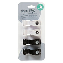 Load image into Gallery viewer, All4Ella 4 Pack Pram Pegs