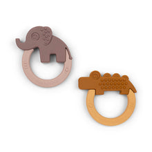 Load image into Gallery viewer, Done by Deer Teether Deer Friends - 2 pack