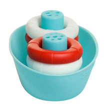 Load image into Gallery viewer, Ubbi Boat & Buoys Bath Toy