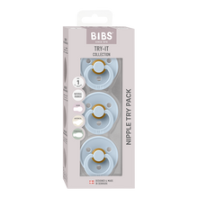 Load image into Gallery viewer, BIBS Nipple Try-it Pack - Size 1