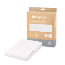 Load image into Gallery viewer, BabyRest Bamboo Fitted Sheet