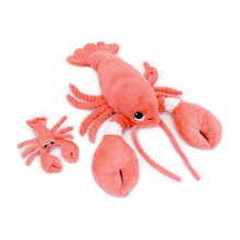 Load image into Gallery viewer, Les Ptipotos Mum & Baby Plush Toys - OCEANA