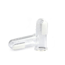 Load image into Gallery viewer, Haakaa Silicone Finger Brush Stage 1 - Clear/1 pack