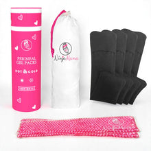 Load image into Gallery viewer, Ninja Mama Reusable Perineal Ice & Heat Therapy Gel Packs - 2 pack
