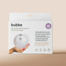 Load image into Gallery viewer, Bubka Reusable Microwave Steriliser Bags