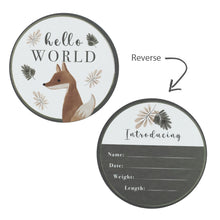Load image into Gallery viewer, Living Textiles Hello World Gift Set - Olive Spots