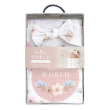 Load image into Gallery viewer, Living Textiles Hello World Gift Set - Butterfly Garden

