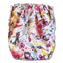 Load image into Gallery viewer, Earthside Eco Bum 'Enchanted' OSFM Side Snapping Cloth Nappy
