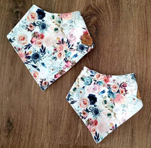 Load image into Gallery viewer, Ziggy Rose PUL Bandana Bibs