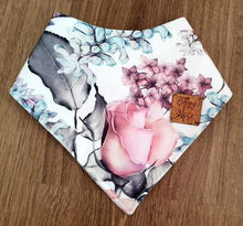 Load image into Gallery viewer, Ziggy Rose PUL Bandana Bibs