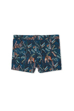 Load image into Gallery viewer, Milky Tiger Palm Swim Short
