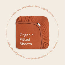 Load image into Gallery viewer, ergoPouch Organic Fitted Sheet Bassinet / Cradle