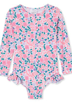 Load image into Gallery viewer, Milky Sorrento Long Sleeve Swimsuit