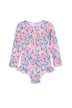 Load image into Gallery viewer, Milky Sorrento Long Sleeve Swimsuit