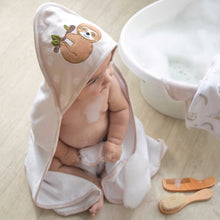 Load image into Gallery viewer, Living Textiles Baby Hooded Towel