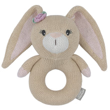 Load image into Gallery viewer, Living Textiles Whimsical Ring Rattle