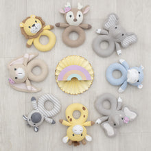 Load image into Gallery viewer, Living Textiles Whimsical Ring Rattle