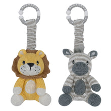 Load image into Gallery viewer, Living Textiles 2pk Stroller Toy