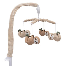 Load image into Gallery viewer, Living Textiles Musical Cot Mobile Happy Sloth
