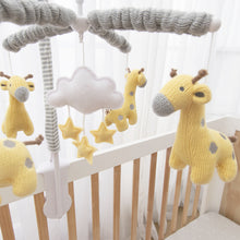 Load image into Gallery viewer, Living Textiles Musical Cot Mobile Noah Giraffe
