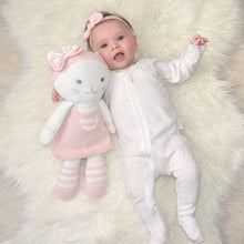 Load image into Gallery viewer, Living Textiles Softie Knitted Toy Characters