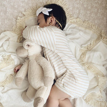 Load image into Gallery viewer, Mini & Me Lace Trim Cotton Swaddle