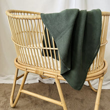 Load image into Gallery viewer, Mini & Me Cable Knit Baby Blanket