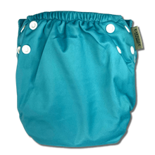 Load image into Gallery viewer, Earthside Eco Bums &#39;Our Oceans&#39; OSFM Side Snapping Cloth Nappy
