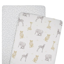 Load image into Gallery viewer, Living Textiles 2-pk Jersey Fitted Sheets