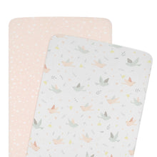 Load image into Gallery viewer, Living Textiles 2-pk Jersey Fitted Sheets