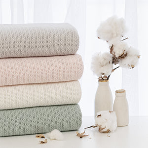 Living Textiles Organic Cellular Blanket