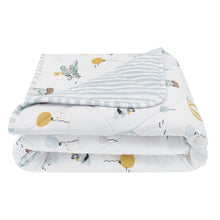 Load image into Gallery viewer, Living Textiles Reversible Quilted Cot Comforter