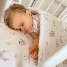 Load image into Gallery viewer, Living Textiles Reversible Quilted Cot Comforter