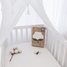 Load image into Gallery viewer, Living Textiles Organic Smart-Dri Fitted Mattress Protector
