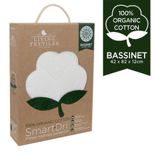 Load image into Gallery viewer, Living Textiles Organic Smart-Dri Fitted Mattress Protector