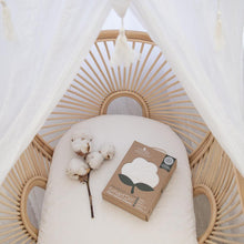 Load image into Gallery viewer, Living Textiles Organic Smart-Dri Fitted Mattress Protector