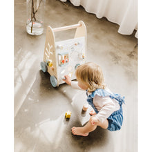 Load image into Gallery viewer, Bubble Wooden Activity Play Walker