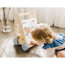 Load image into Gallery viewer, Bubble Wooden Activity Play Walker