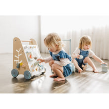 Load image into Gallery viewer, Bubble Wooden Activity Play Walker