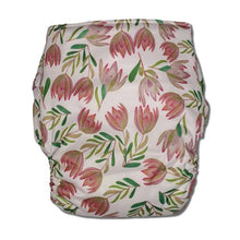 Load image into Gallery viewer, Earthside Eco Bums 'Summer Sunset' OSFM Side Snapping Cloth Nappy
