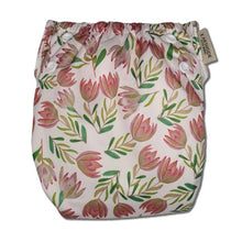 Load image into Gallery viewer, Earthside Eco Bums 'Summer Sunset' OSFM Side Snapping Cloth Nappy