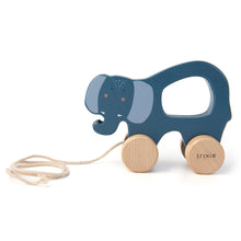Load image into Gallery viewer, Trixie Wooden Animal Pull Along Toy